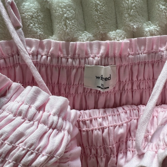 Wilfred Pink Smocked Sundress - Picture 4 of 5